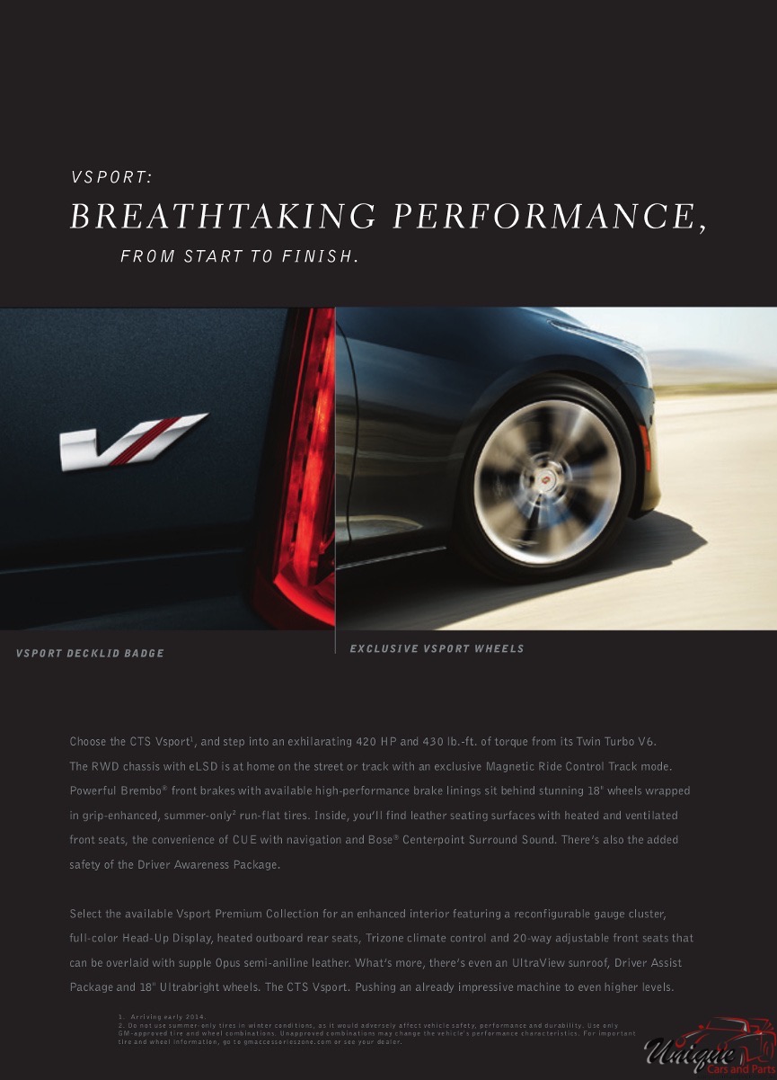 2014 Cadillac CTS Sedan Page 17